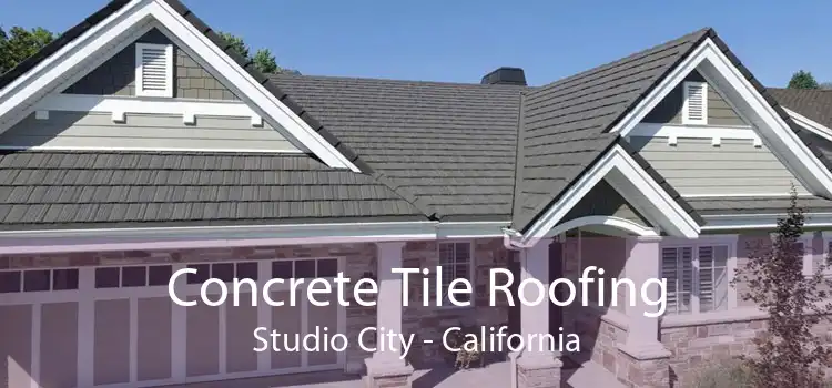 Concrete Tile Roofing Studio City - California