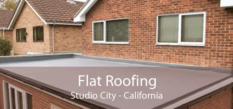 Flat Roofing Studio City - California